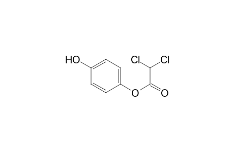 Acetic acid, 2,2-dichloro-, 4-hydroxyphenyl ester