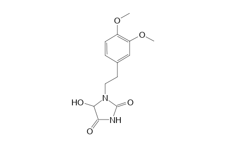 1-[2-(3,4-Dimethoxyphenethyl)]-5-hydroxyimidazolidine-2,4-dione