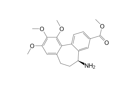 5H-Dibenzo[a,c]cycloheptene-3-carboxylic acid, 5-amino-6,7-dihydro-9,10,11-trimethoxy-, methyl ester, (S)-