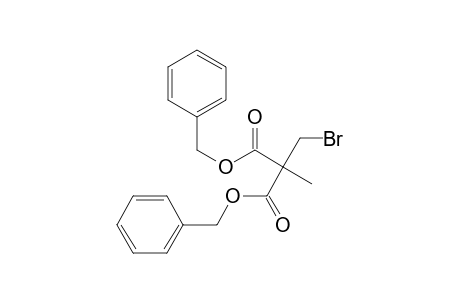 Propanedioic acid, (bromomethyl)methyl-, bis(phenylmethyl) ester