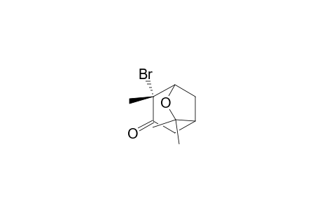 6-Oxabicyclo[3.2.1]octan-3-one, 2-bromo-2,7,7-trimethyl-, exo-(.+-.)-