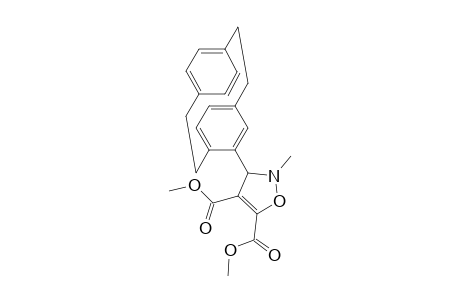 Dimethyl 2-methyl-3-(4'-([2.2]paracyclophanyl)-3H-isooxazole-4,5-dicarboxylate