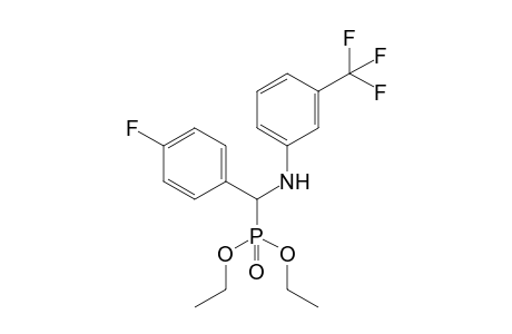 ([4-Fluorophenyl][3-trifluoromethylphenylamino]methyl)phosphonic acid diethyl ester