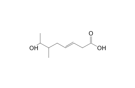 7-Hydroxy-6-methyl-oct-3-enoic acid