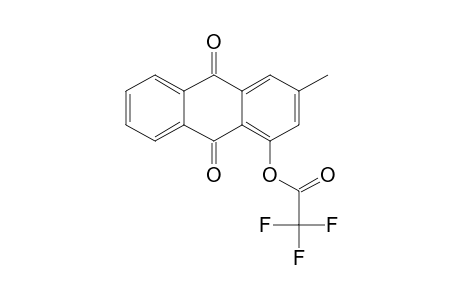 1-Hydroxy-3-methylanthraquinone, trifluoroacetate