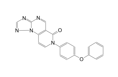 pyrido[3,4-e][1,2,4]triazolo[1,5-a]pyrimidin-6(7H)-one, 7-(4-phenoxyphenyl)-