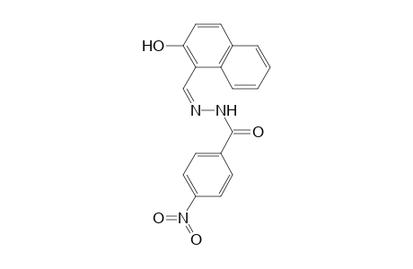 4-Nitro-benzoic acid (2-hydroxy-naphthalen-1-ylmethylene)-hydrazide