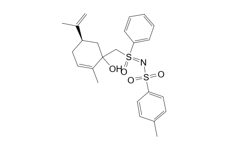 (5R)-5-(2-Propenyl)-2-methyl-1-[(N-tosyl-S-phenylsulfoximidoyl)methyl]-2-cyclohexen-1-ol