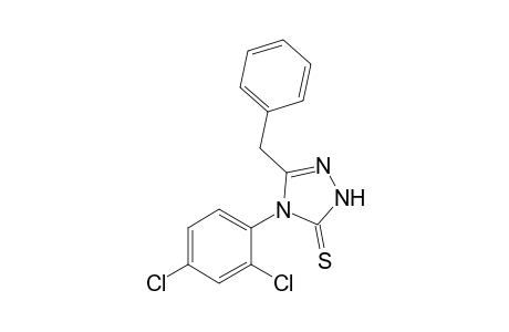5-Benzyl-4-(2,4-dichlorophenyl)-1,2,4-triazole-3-thione