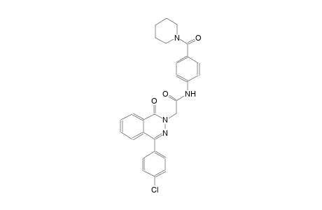 2-(4-(4-chlorophenyl)-1-oxo-2(1H)-phthalazinyl)-N-[4-(1-piperidinylcarbonyl)phenyl]acetamide