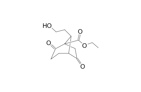 Ethyl 8-(2-hydrxyethyl)-2,6-dioxobicyclo[3.2.1]octane-1-carboxylate