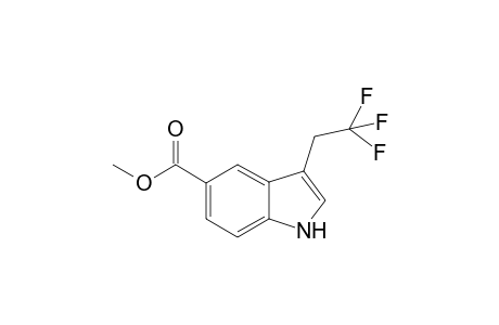 Methyl 3-(2,2,2-trifluoroethyl)-1H-indole-5-carboxylate