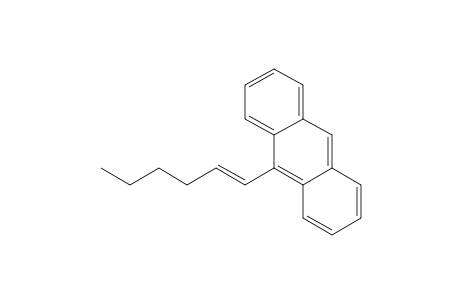 9-{(1E)-Hexenyl}anthracene