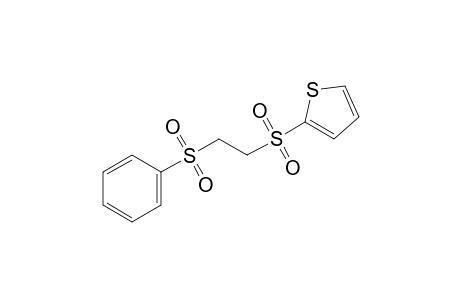 1-(phenylsulfonyl)-2-[(2-thienyl)sulfonyl]ethane