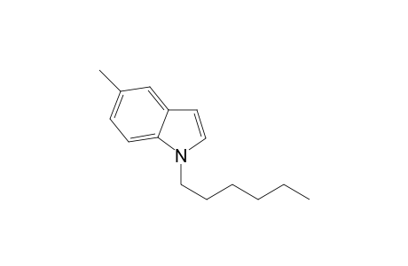 1-Hexyl-5-methylindole