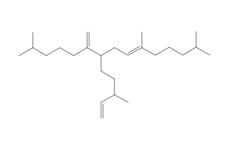 (E)-2,6,14-trimethyl-10-methylene-9-(3-methylpent-4-en-1-yl)pentadec-6-ene