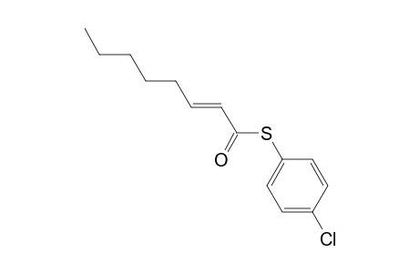 (E)-2-octenethioic acid S-(4-chlorophenyl) ester