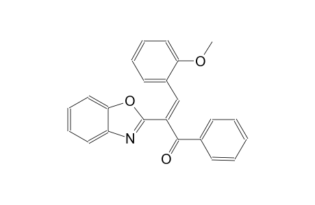 (2E)-2-(1,3-benzoxazol-2-yl)-3-(2-methoxyphenyl)-1-phenyl-2-propen-1-one