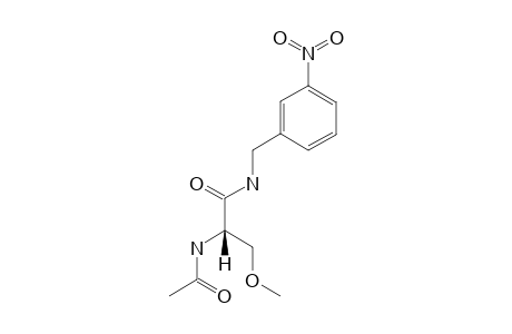 (S)-N-(3-NITROBENZYL)-2-ACETAMIDO-3-METHOXYPROPIONAMIDE