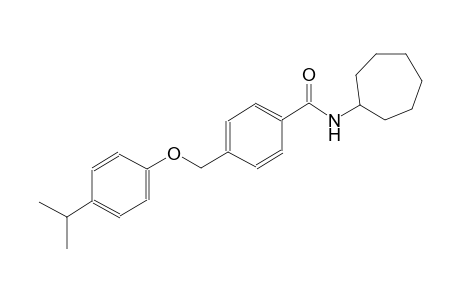 N-cycloheptyl-4-[(4-isopropylphenoxy)methyl]benzamide