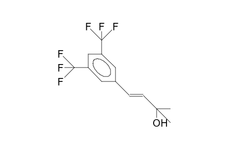 trans-1-(3,5-Bis(trifluoromethyl)-phenyl)-3-methyl-but-1-en-3-ol