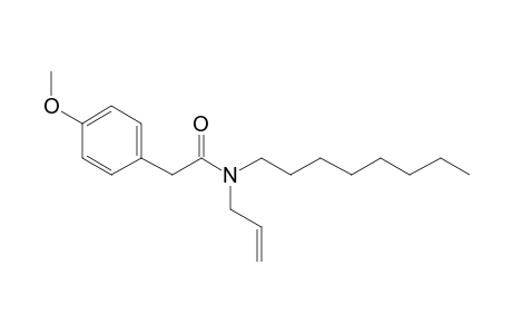 Acetamide, N-allyl-N-octyl-2-(4-methoxyphenyl)-