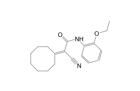2-cyano-2-cyclooctylidene-N-(2-ethoxyphenyl)acetamide