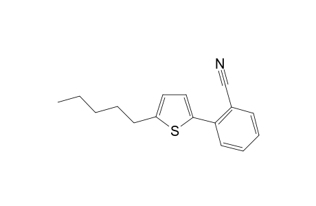 2-(5-Pentylthiophen-2-yl)benzonitrile
