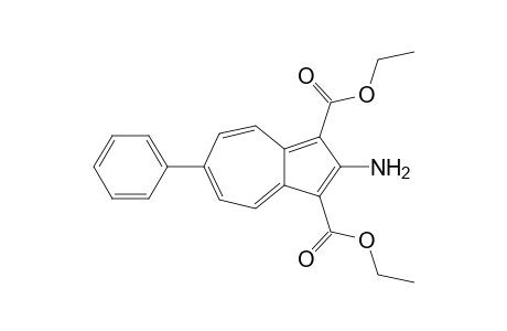 2-Amino-1,3-bisethoxycarbonyl-6-phenylazulene