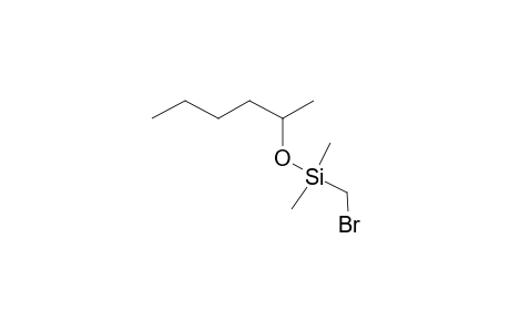 2-Hexanol, bromomethyldimethylsilyl ether