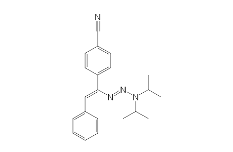 4-((Z)-1-((E)-3,3-diisopropyltriaz-1-en-1-yl)-2-phenylvinyl)benzonitrile