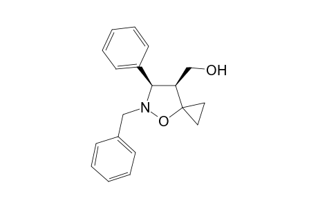 cis-(6R*,7S*)-7-(Hydroxymethyl)-6-phenyl-5-(phenylmethyl)-4-oxa-5-azaspiro[2.4]heptane
