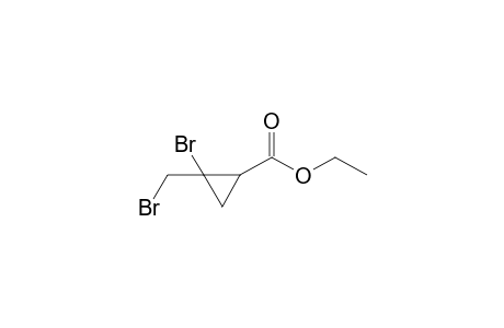 Ethyl 2-bromo-2-(bromomethyl)cyclopropanecarboxylate