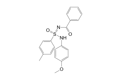 N-(Benzoyl)-4-toluenesulfonimid-N'-(4-methoxyphenyl)amide
