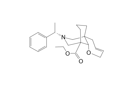Ethyl (1R*,7R*,8R*)-10-((S)-1-methylbenzyl)-6-oxa-10-azatricyclo[6.3.3.0]tetradec-3-ene-8-carboxylate