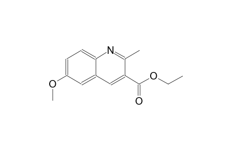 Ethyl 6-methoxy-2-methyl-3-quinolinecarboxylate