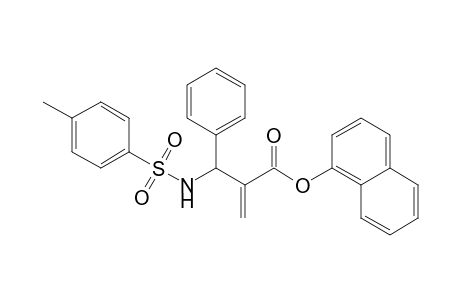 .alpha.-Naphthyl 2-[Phenyl-(toluene-4-sulfonylamino)methyl]acrylate
