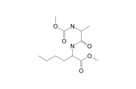 L-ala-L-nle, N-(Methoxycarbonyl)-, methyl ester