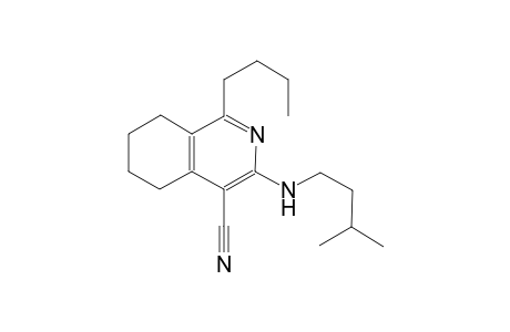 4-isoquinolinecarbonitrile, 1-butyl-5,6,7,8-tetrahydro-3-[(3-methylbutyl)amino]-
