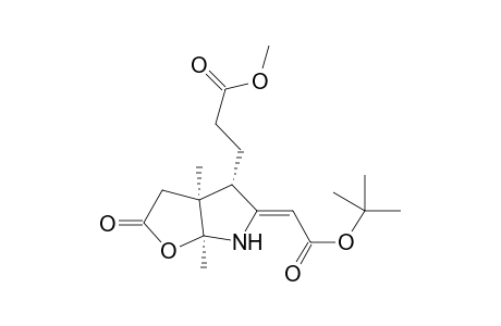 Methyl 3-{(1S,2S,5S,3Z)-3-(2-tert-butoxy-2-oxoethylidene)-1,5-dimethyl-7-oxo-4-aza-6-oxa-bicyclo[3.3.0]oct-2-yl}-propionate