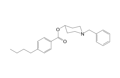 1-Benzylpiperidin-4-yl-4-butyl benzoate