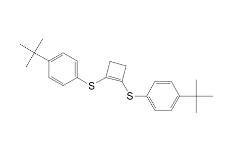 Benzene, 1,1'-[1-cyclobutene-1,2-diylbis(thio)]bis[4-(1,1-dimethylethyl)-