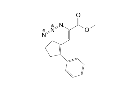 Methyl 2-azido-3-[2'-phenylcyclopent-1'-enyl]acrylate