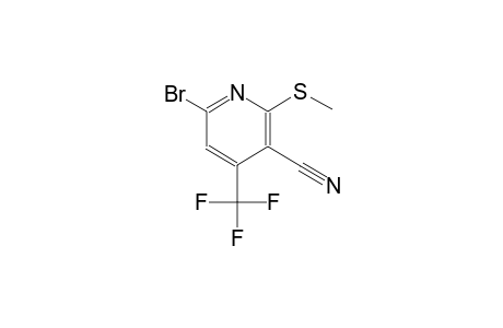 6-bromo-2-(methylsulfanyl)-4-(trifluoromethyl)nicotinonitrile