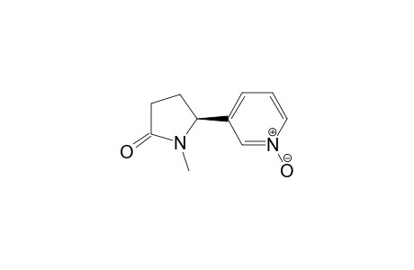 2-Pyrrolidinone, 1-methyl-5-(3-pyridinyl)-, N-oxide, (S)-