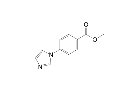 p-(imidazol-1-yl)benzoic acid, methyl ester