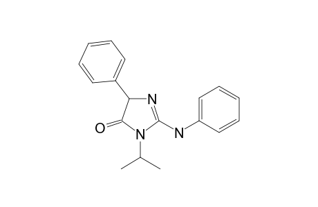 5-phenyl-2-(phenylamino)-3-propan-2-yl-5H-imidazol-4-one
