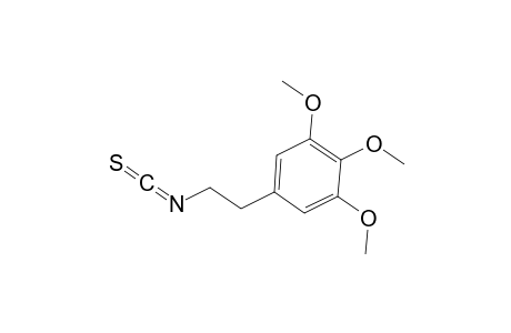 Benzene, 5-(2-isothiocyanatoethyl)-1,2,3-trimethoxy-
