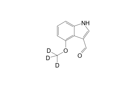 4-[D3]Methoxyindole-3-caroxaldehyde