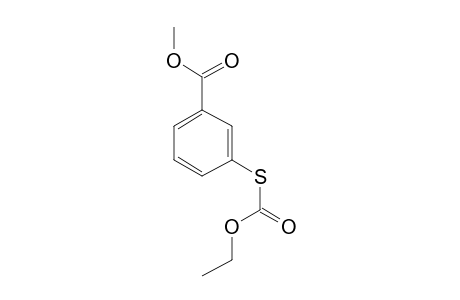 3-Mercaptobenzoic acid, S-ethoxycarbonyl-, methyl ester